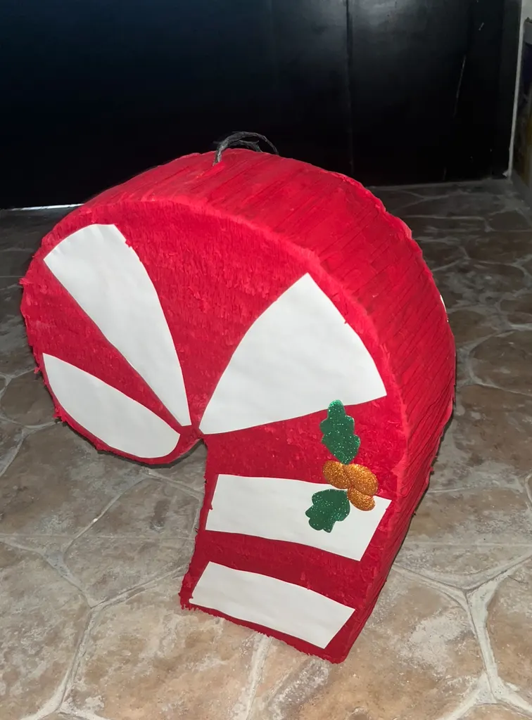 Candy cane piñata