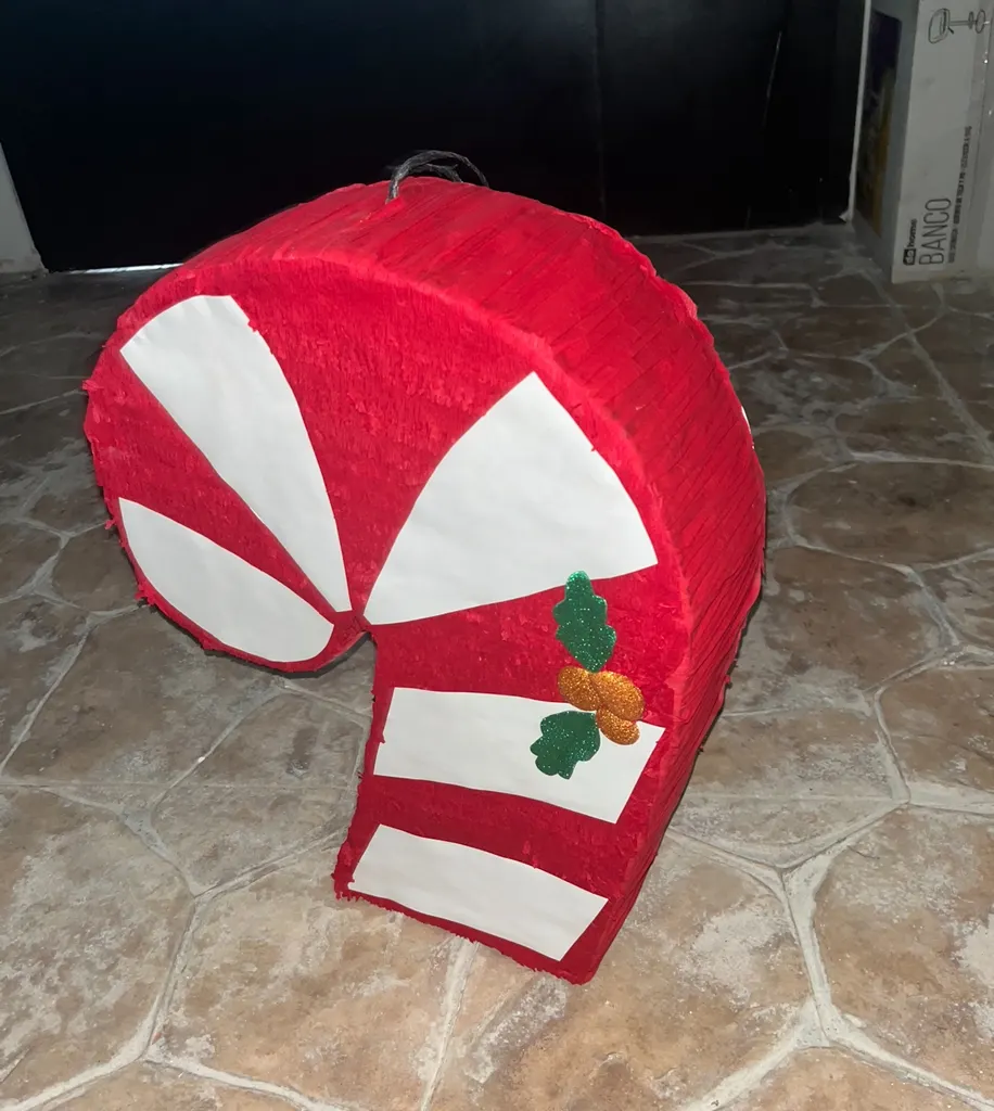 Candy cane piñata