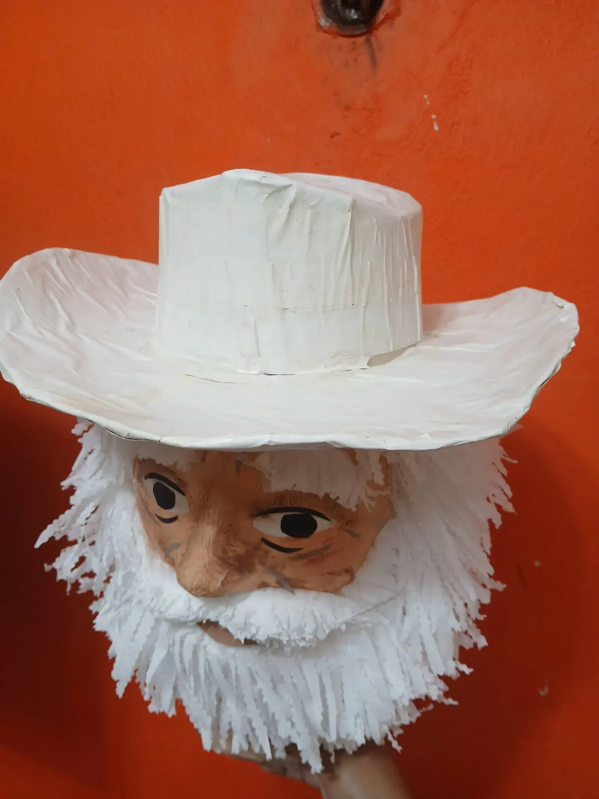 New Year old man piñata